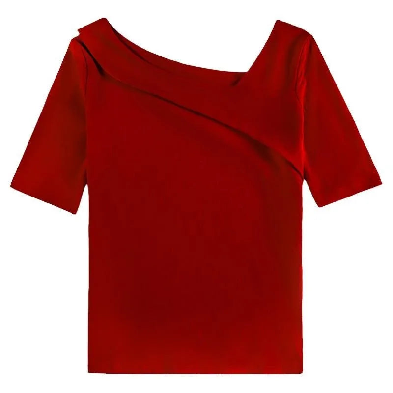 Woman's Solid Color Blouse